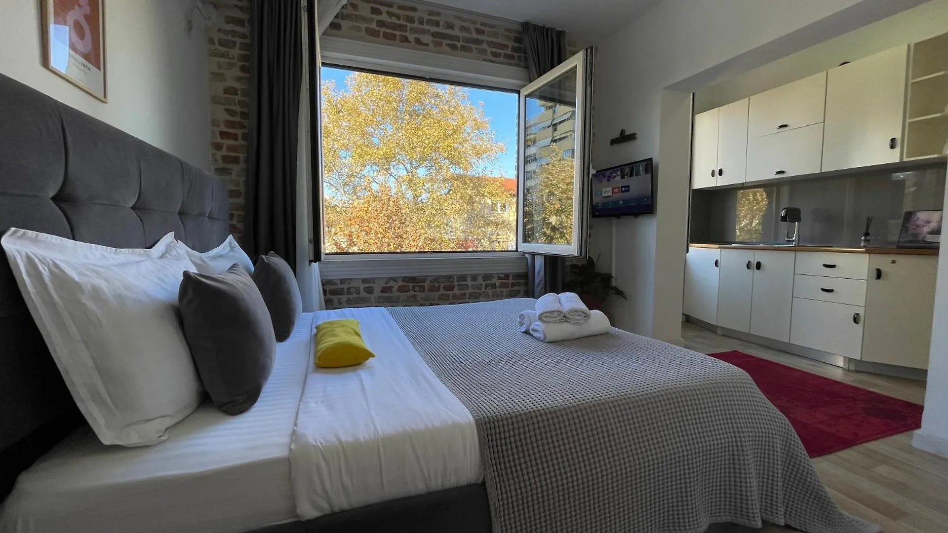 Bricks Studio Apartments Tirana Albánie